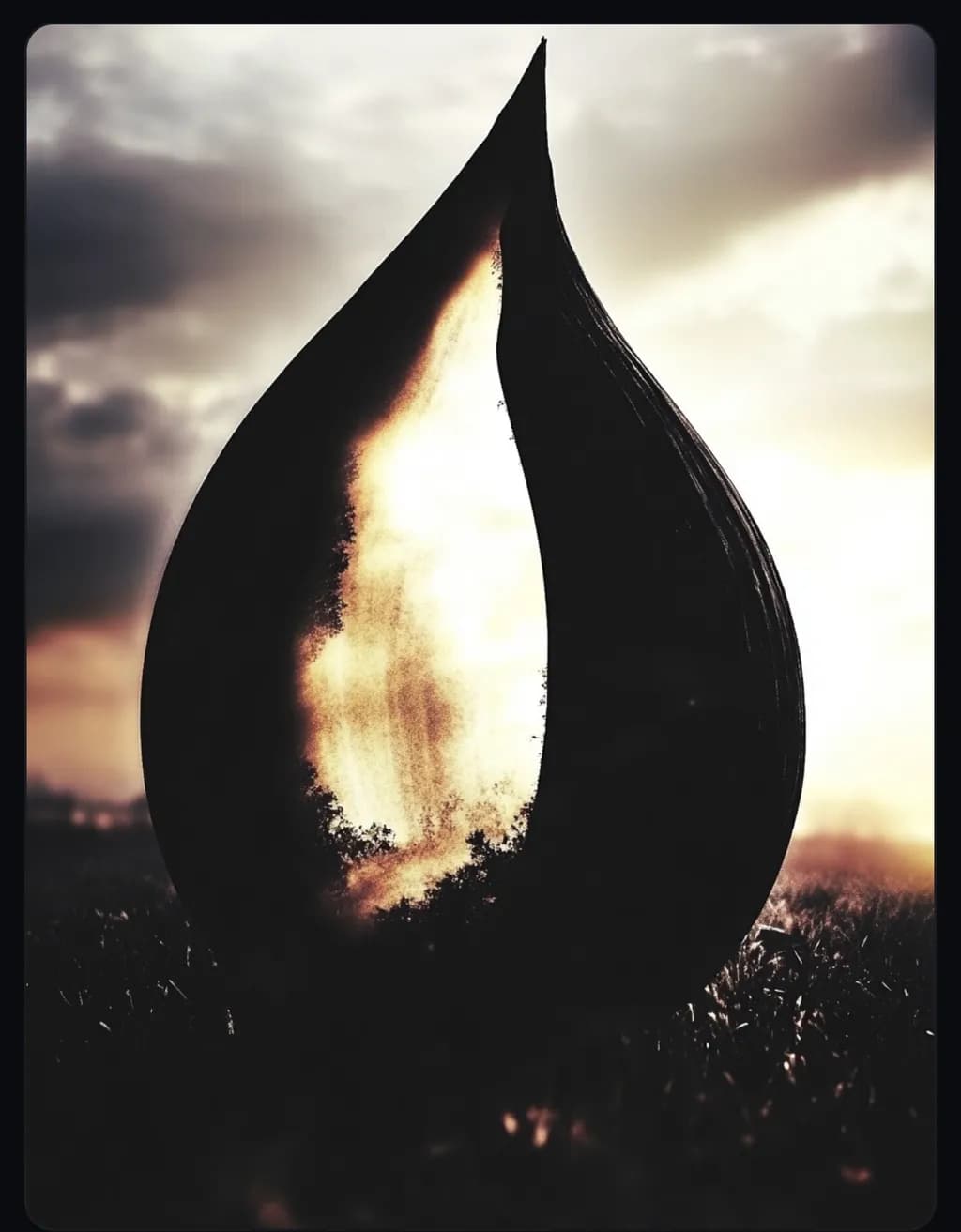 Ethereal Reflections: The Essence of Nature in a Droplet