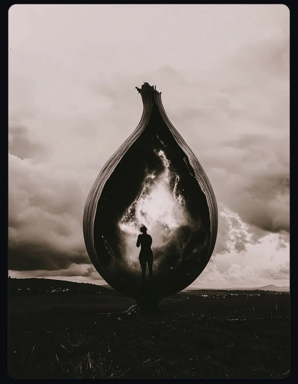 Ethereal Solitude: A Cosmic Journey Through Abstract Landscapes