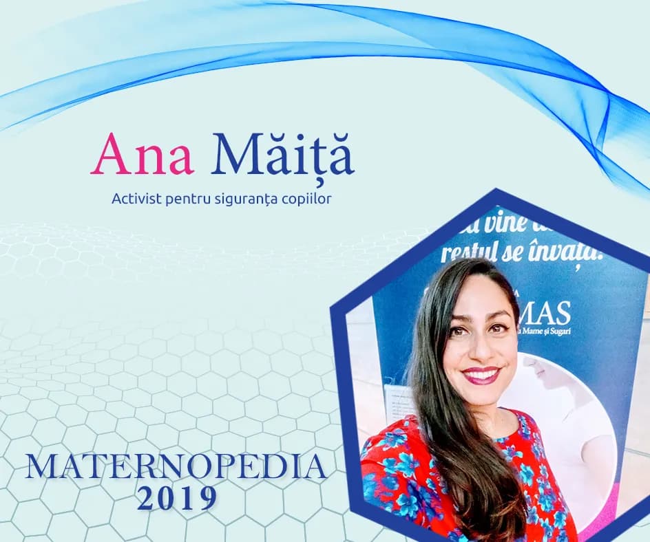 Empowering Voices: Ana Măiță's Journey in Child Safety Advocacy at Maternopedia 2019