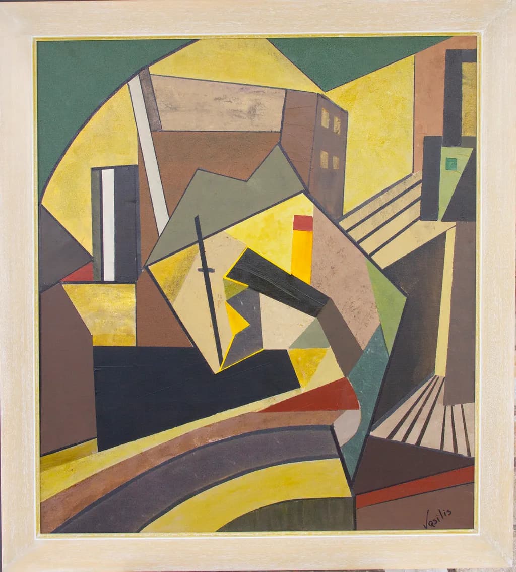 Urban Harmony: A Geometric Exploration of Color and Form