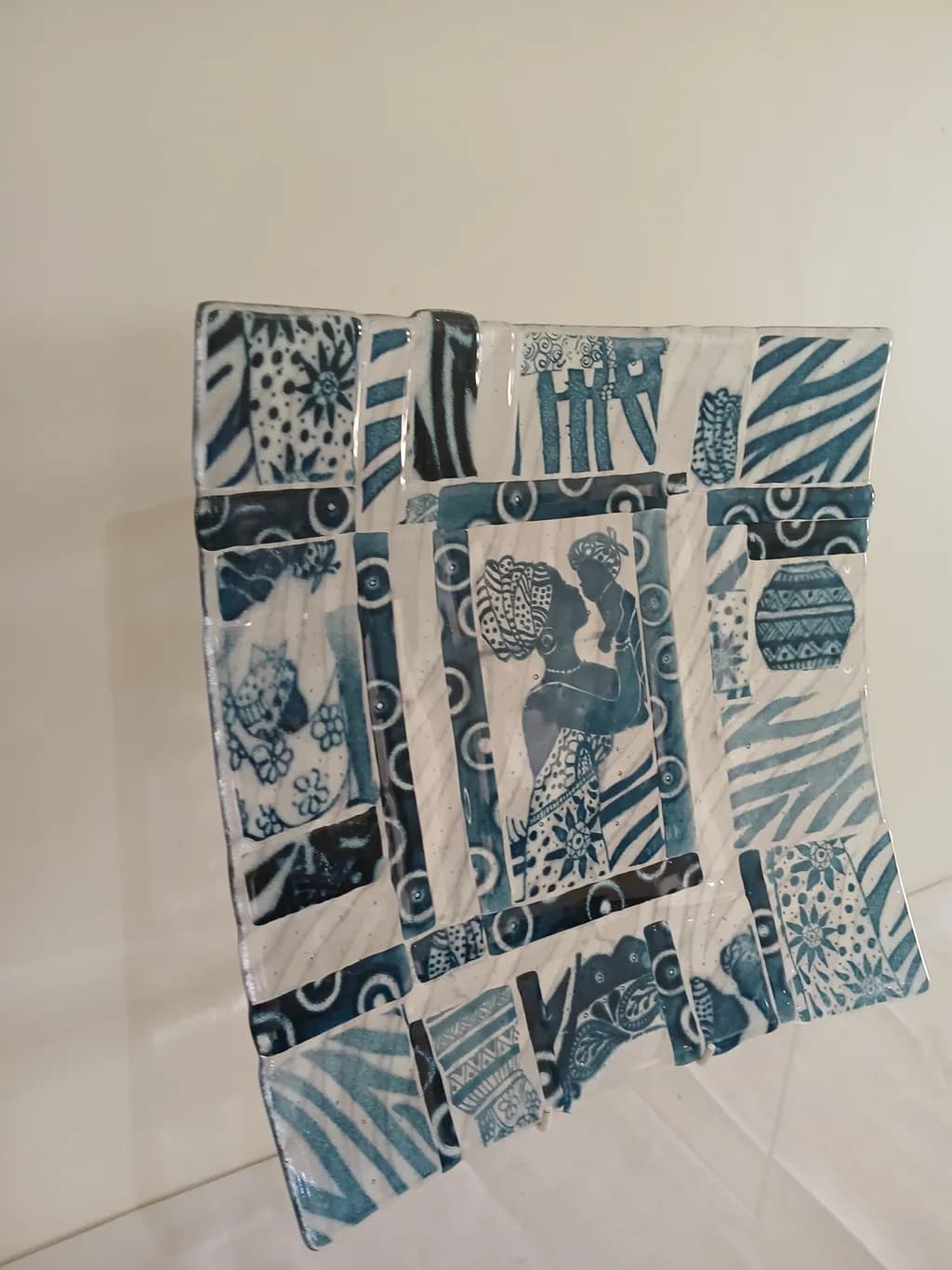 Blue Mosaic Reverie