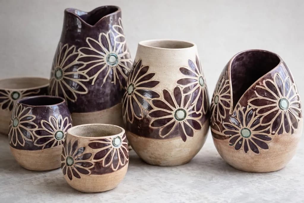 Floral Harmony Vessels
