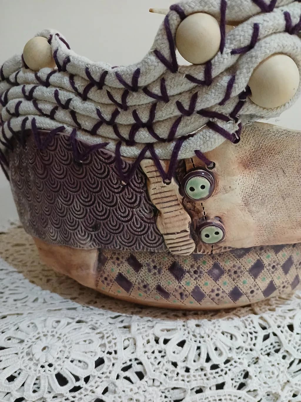 Textured Vessel