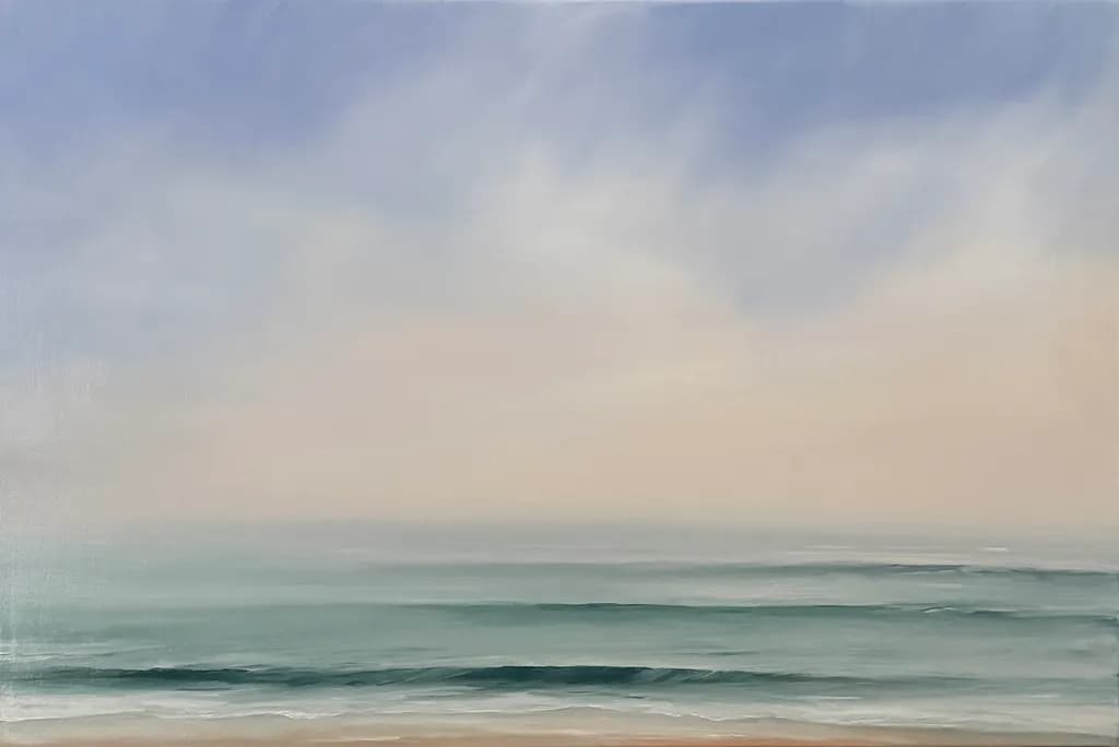 Whispers of the Ocean: A Serene Seascape at Dawn