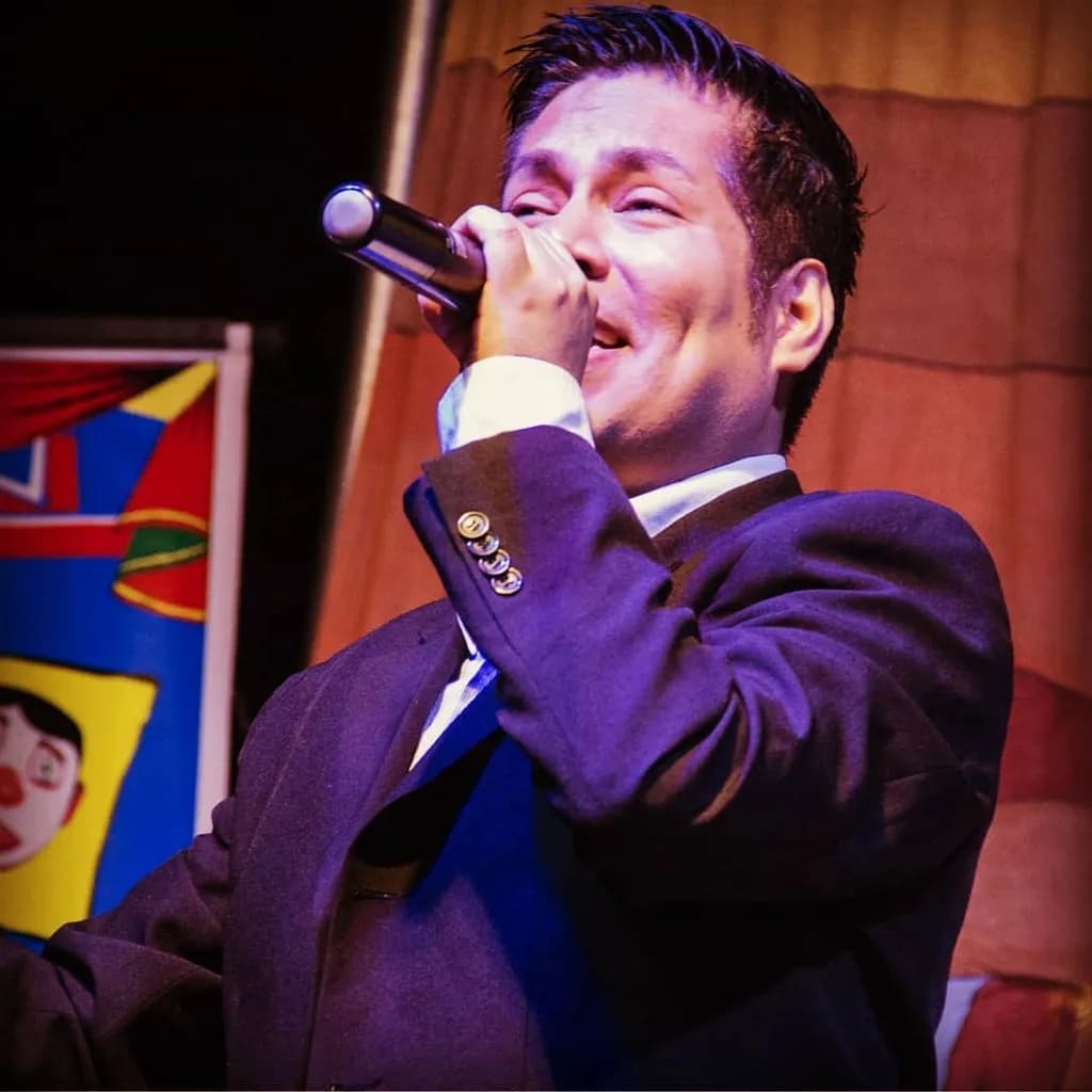Vibrant Performance: The Soul of a Singer in Action