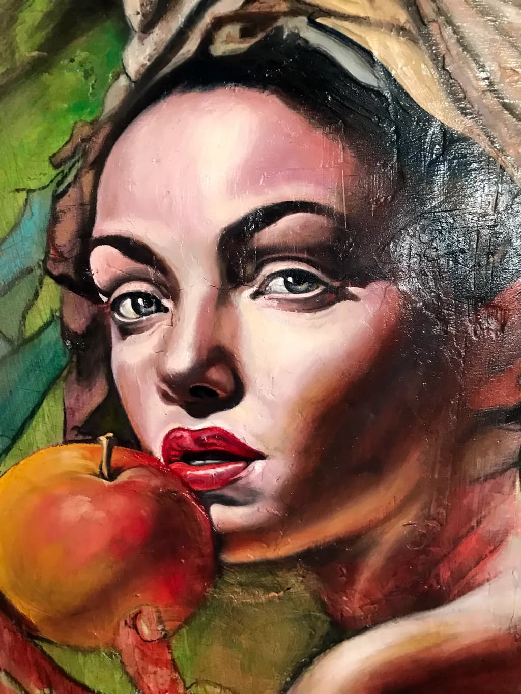 Ethereal Temptation: A Captivating Portrait of Beauty and Desire with a Touch of Nature