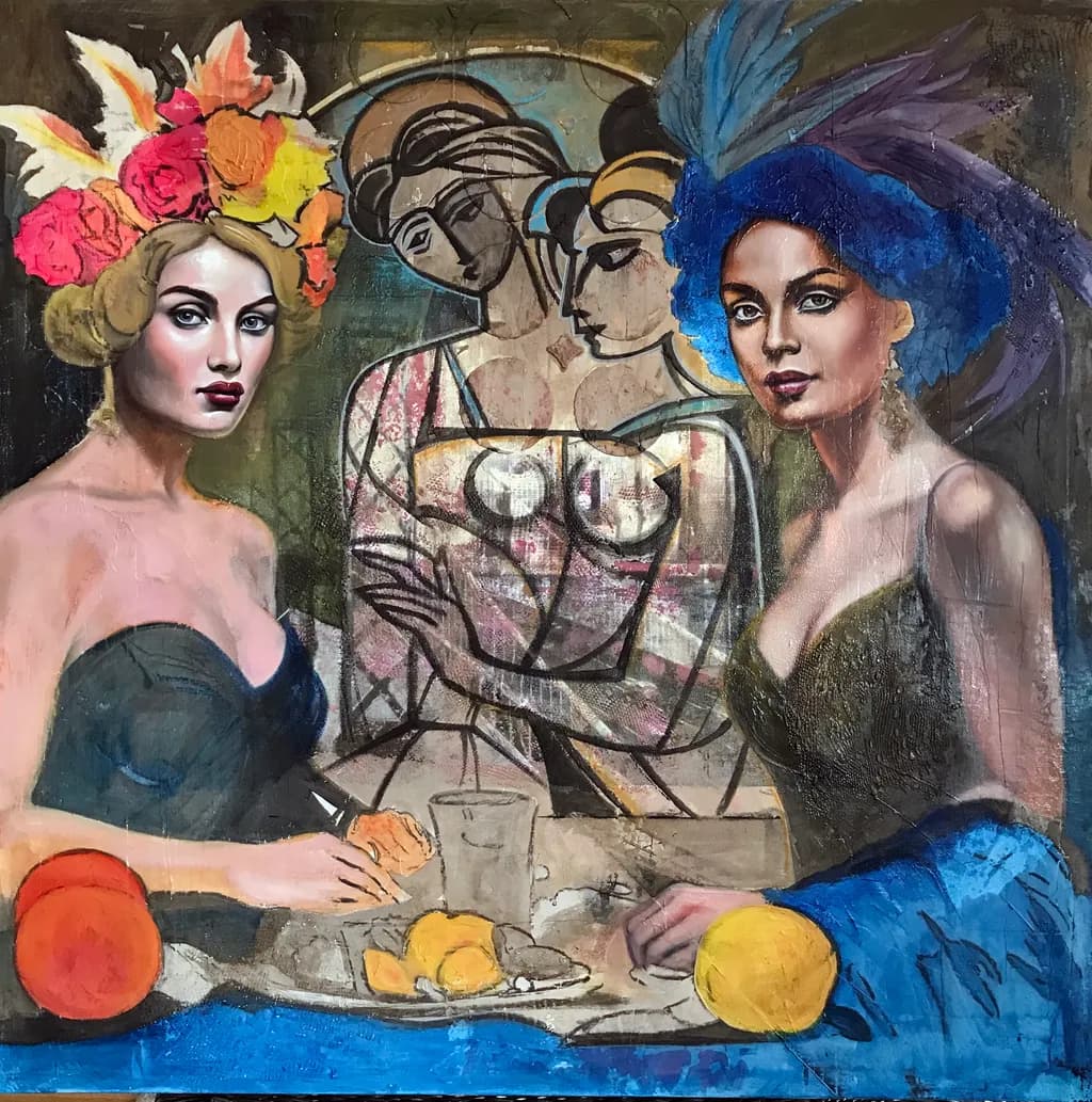 Whispers of Elegance: A Modern Interpretation of Femininity and Artistry