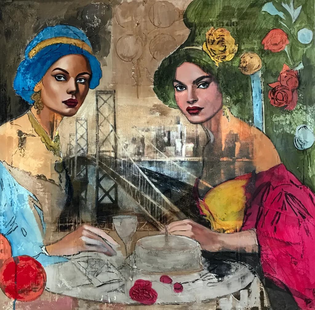 Whispers of Elegance: A Celebration of Femininity and Urban Charm