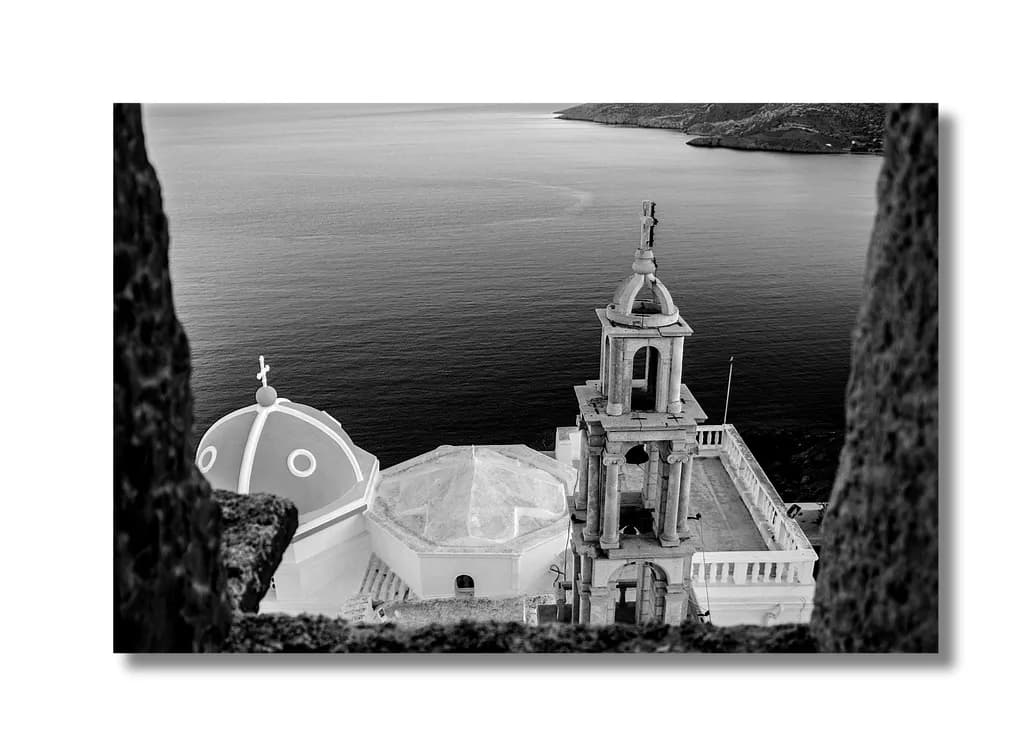 Astipalea Church Sea