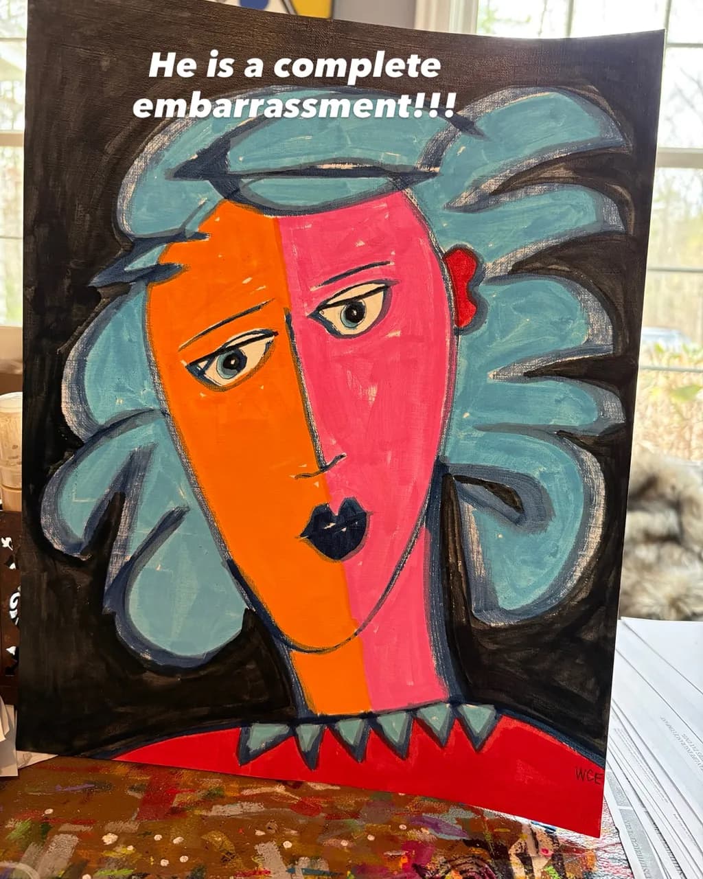 Abstract Portrait Expression