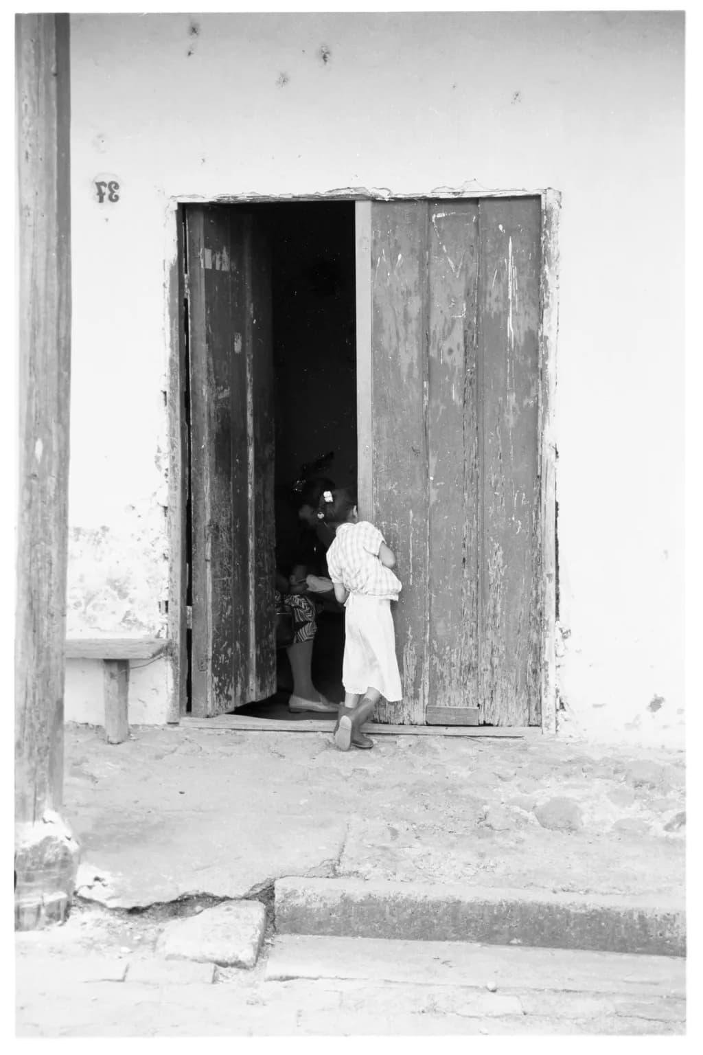 Whispers of Innocence: A Child's Journey Through the Doorway of Life