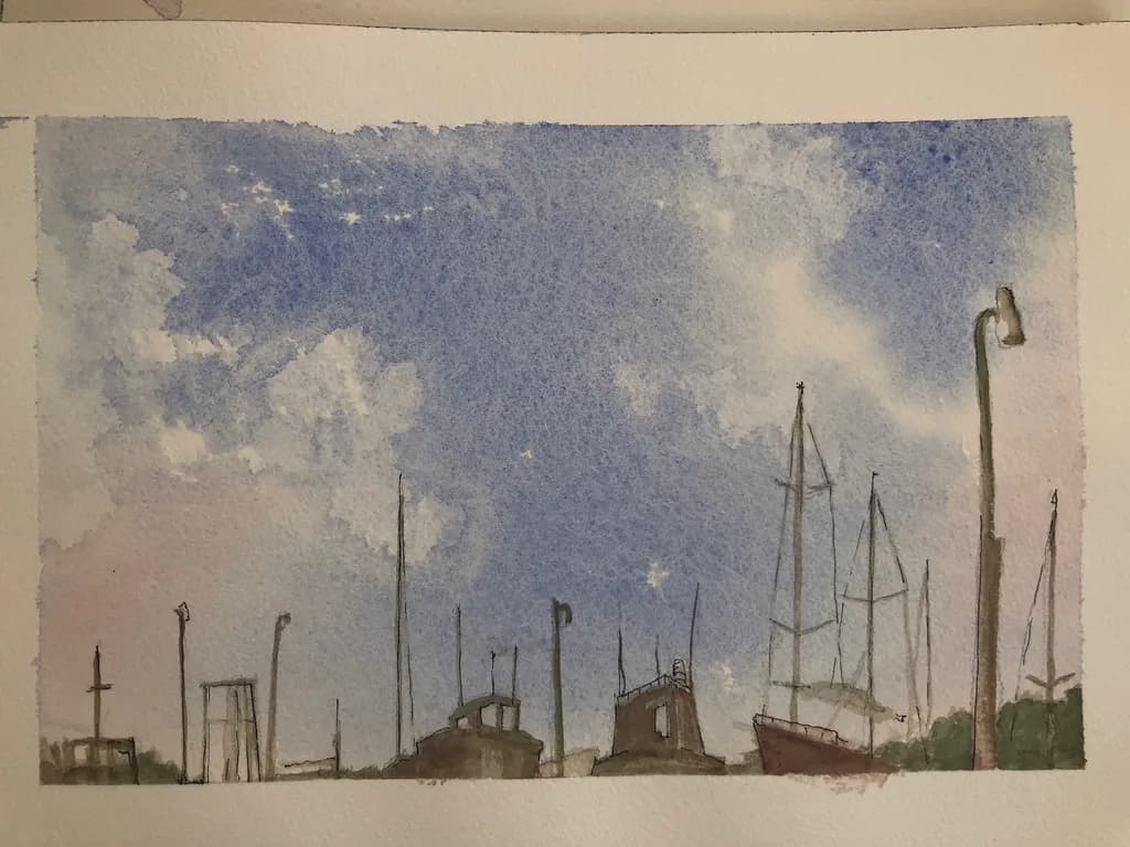 Harbor Silhouettes