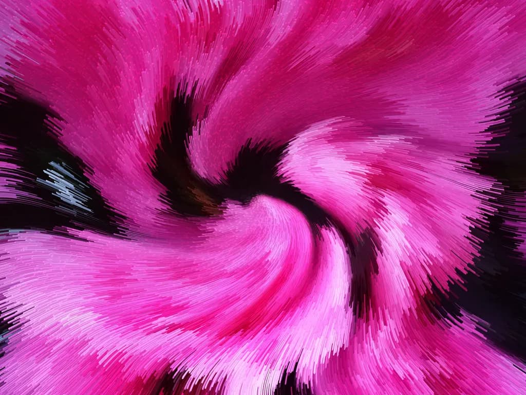 Whirlwind of Pink: A Vibrant Dance of Color and Motion