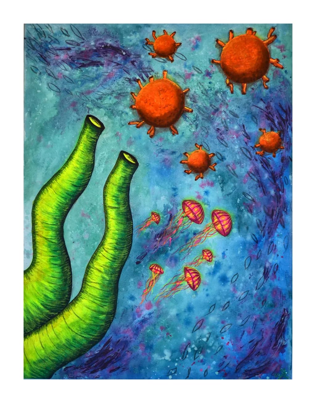 Cosmic Coral Waltz