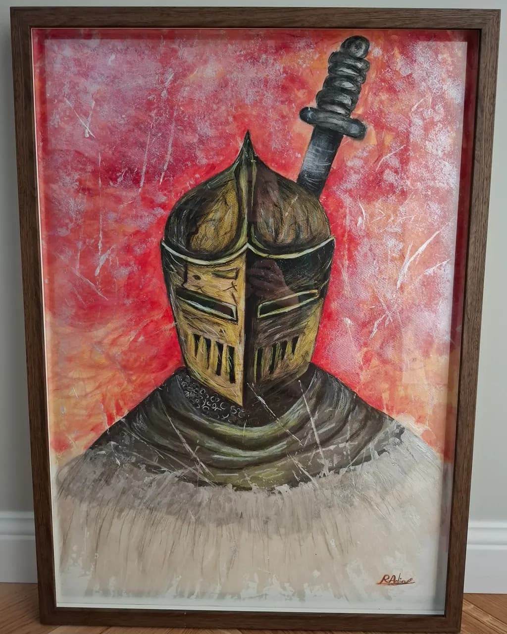 Guardian of Valor: A Bold Tribute to the Warrior Spirit