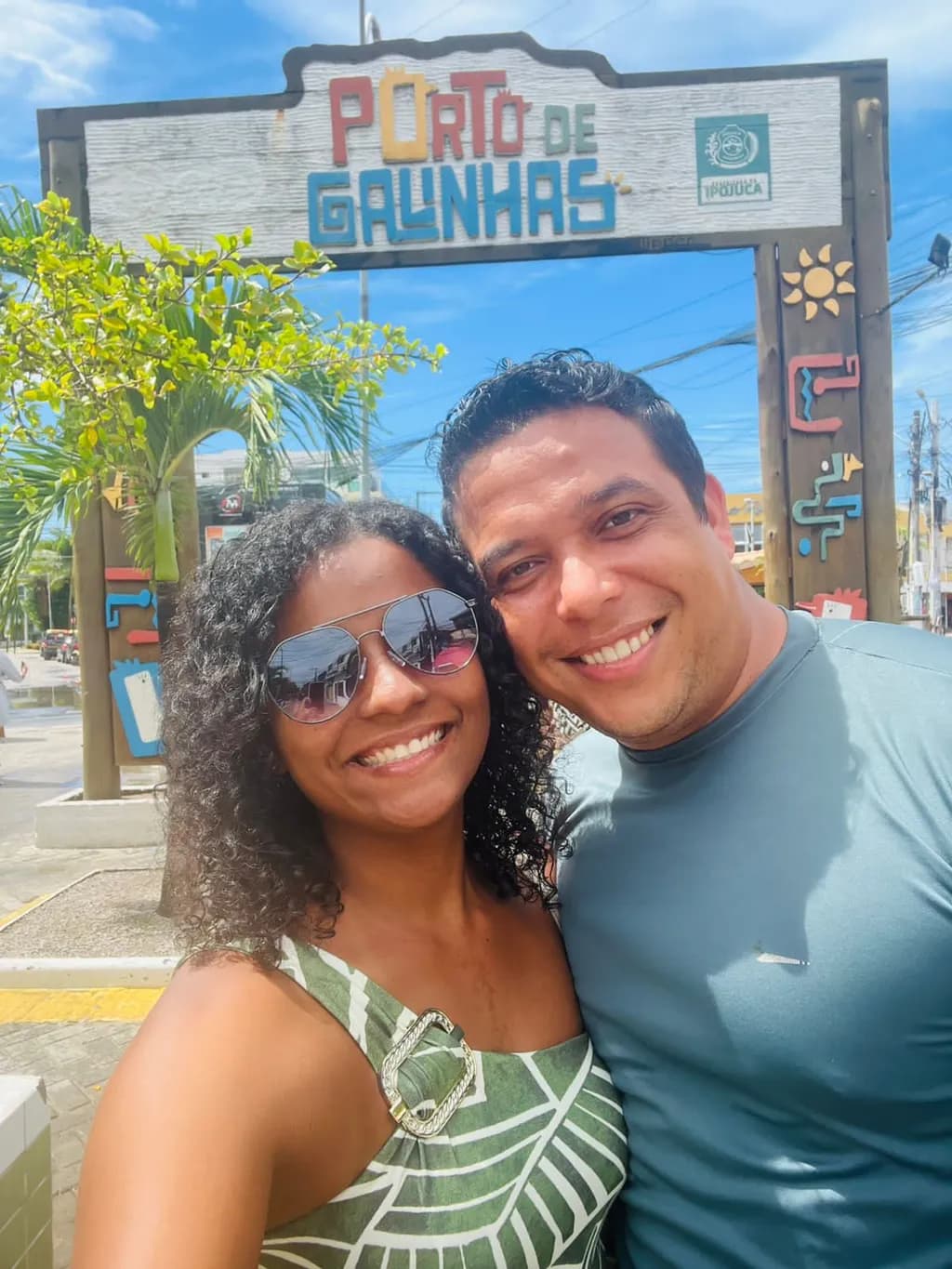 Sun-Kissed Smiles at Porto de Galinhas: A Vibrant Moment in Paradise