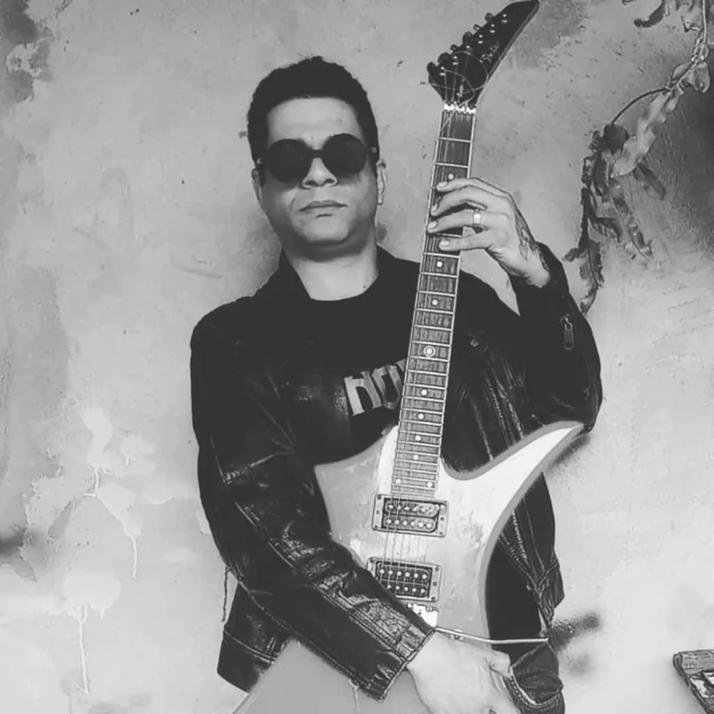 Electric Soul: A Rocker’s Embrace with the Guitar