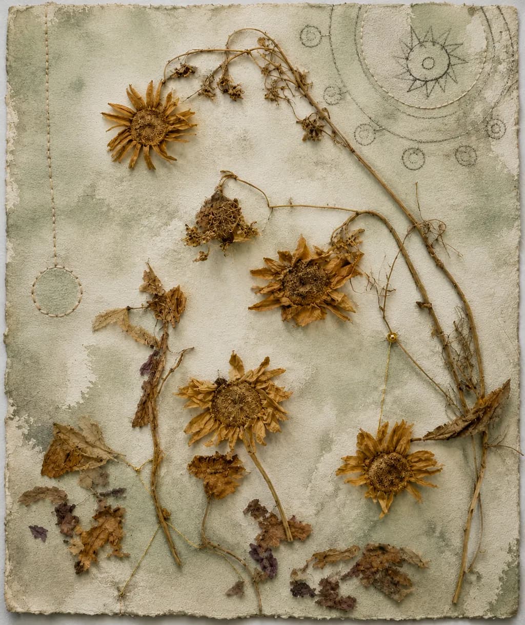 Faded Sunflowers