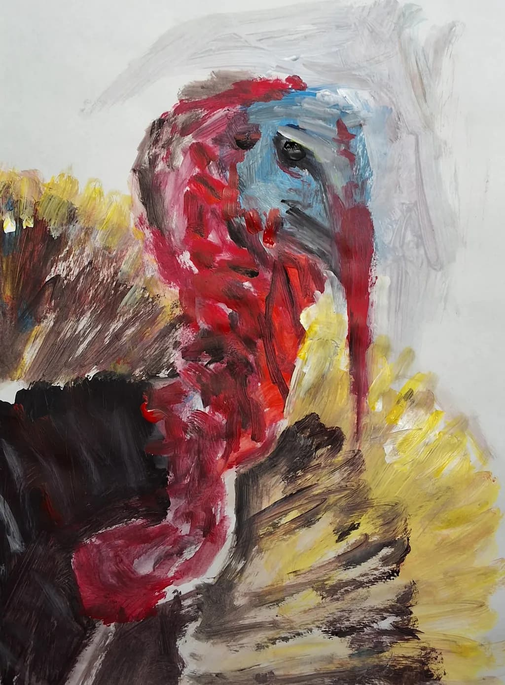Majestic Turkey Portrait