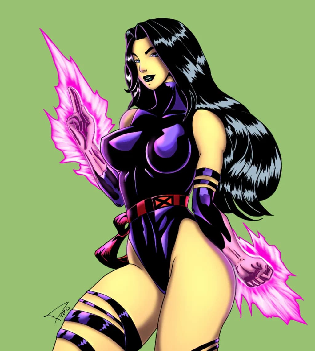 Violet Energy Warrior