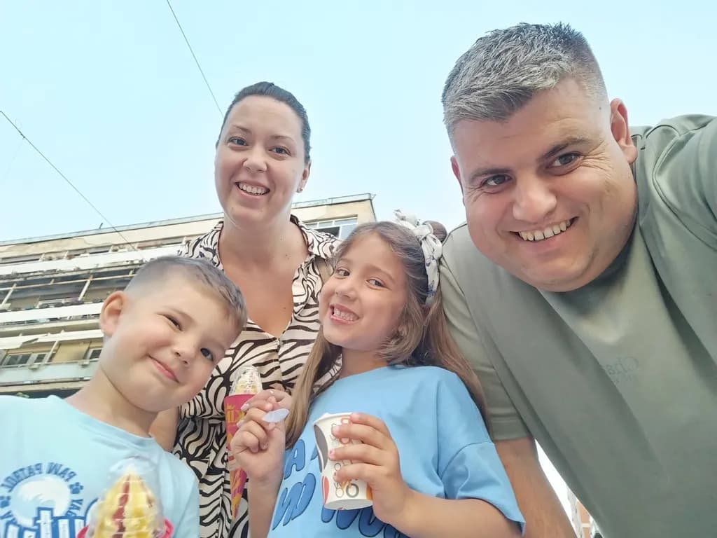 Joyful Summer Moments: A Family's Ice Cream Adventure