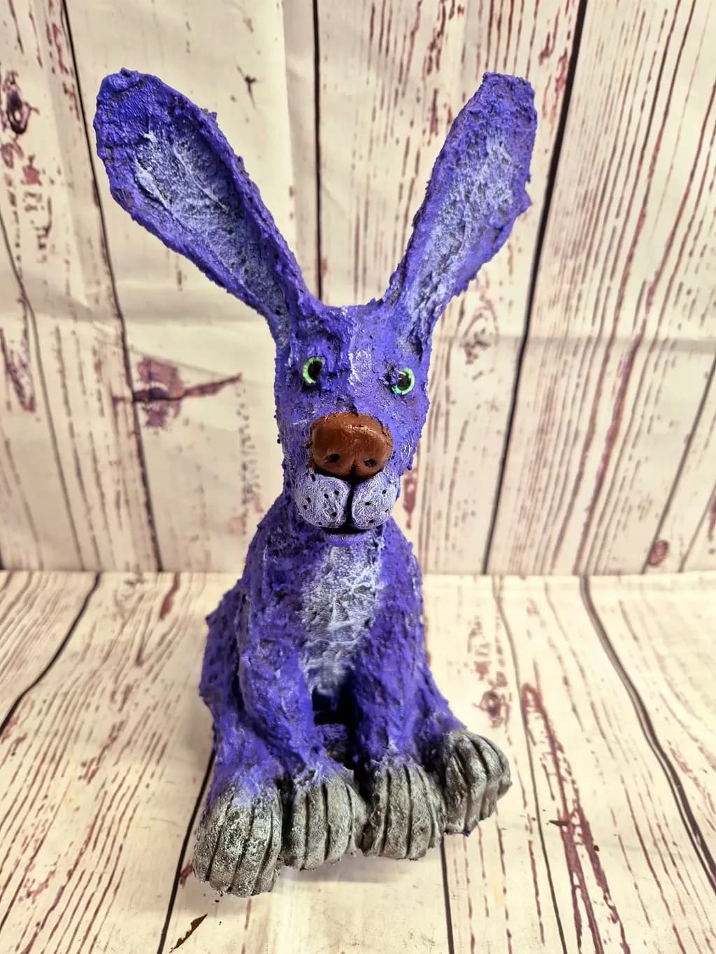 Purple Playful Bunny