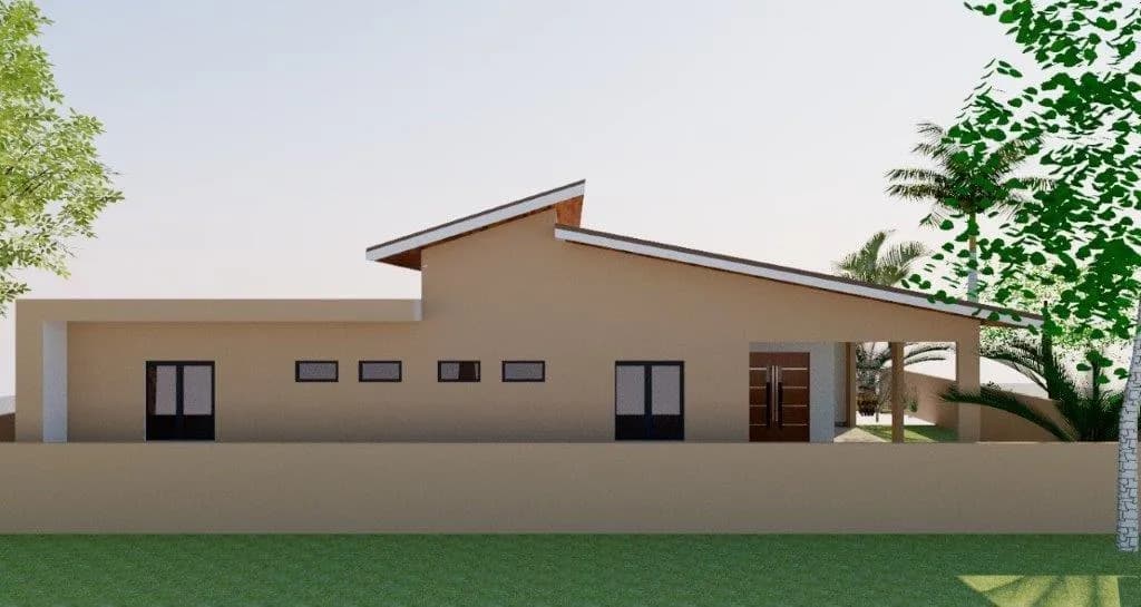 Modern Serenity: A Contemporary Home Embracing Nature's Embrace
