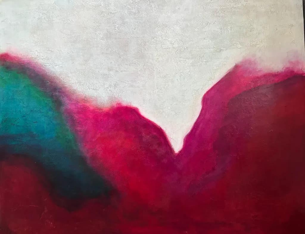 Whispers of Color: A Journey Through Abstract Landscapes
