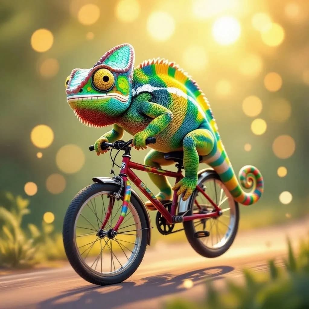 Chameleon on Wheels