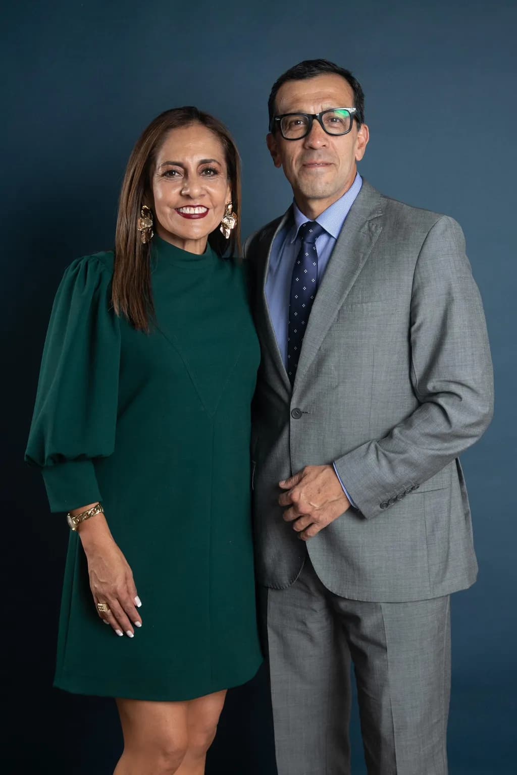 Elegant Smiles: A Timeless Portrait of Professionalism and Grace