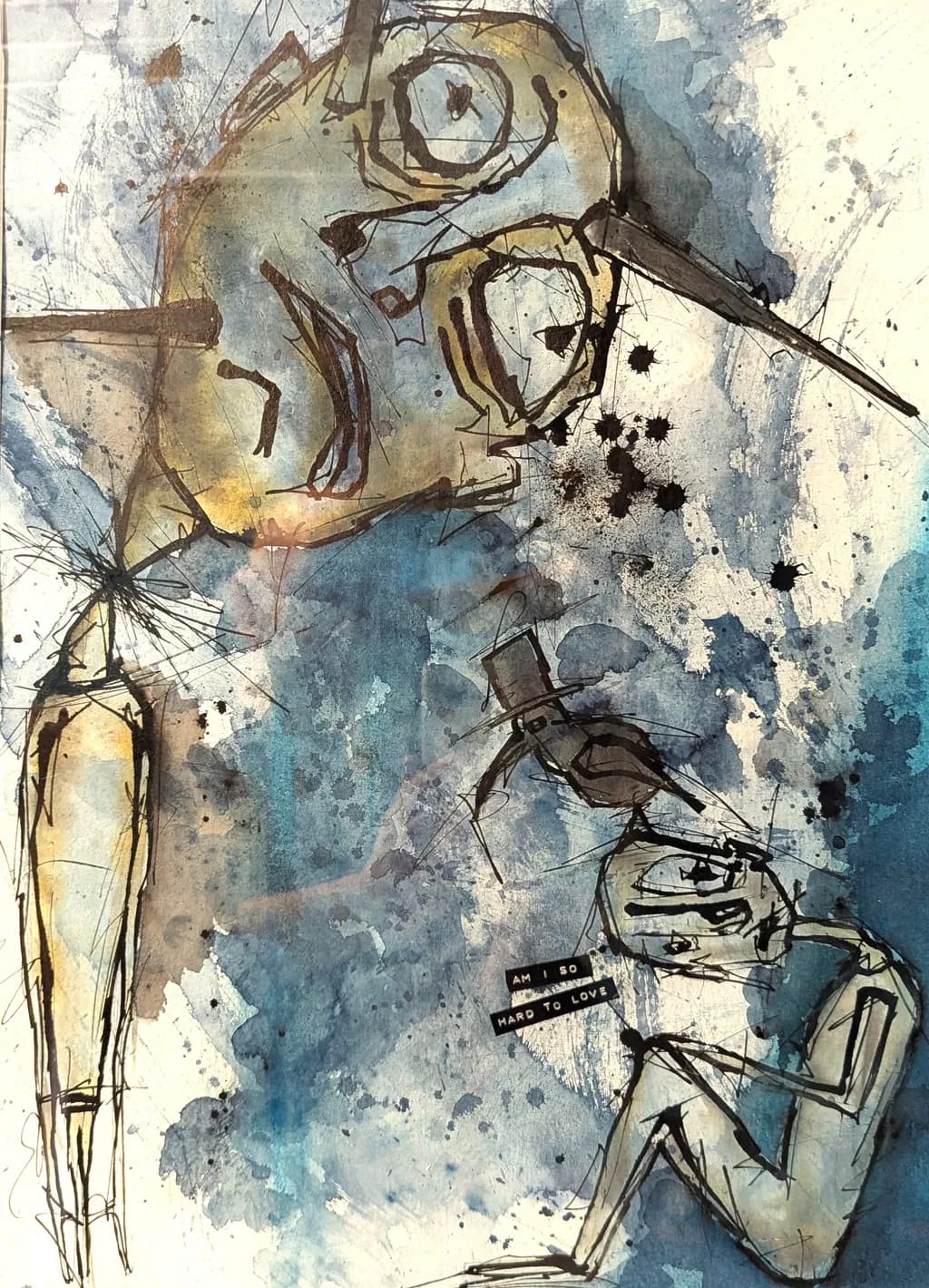 Whispers of Emotion: An Abstract Journey Through Love and Introspection