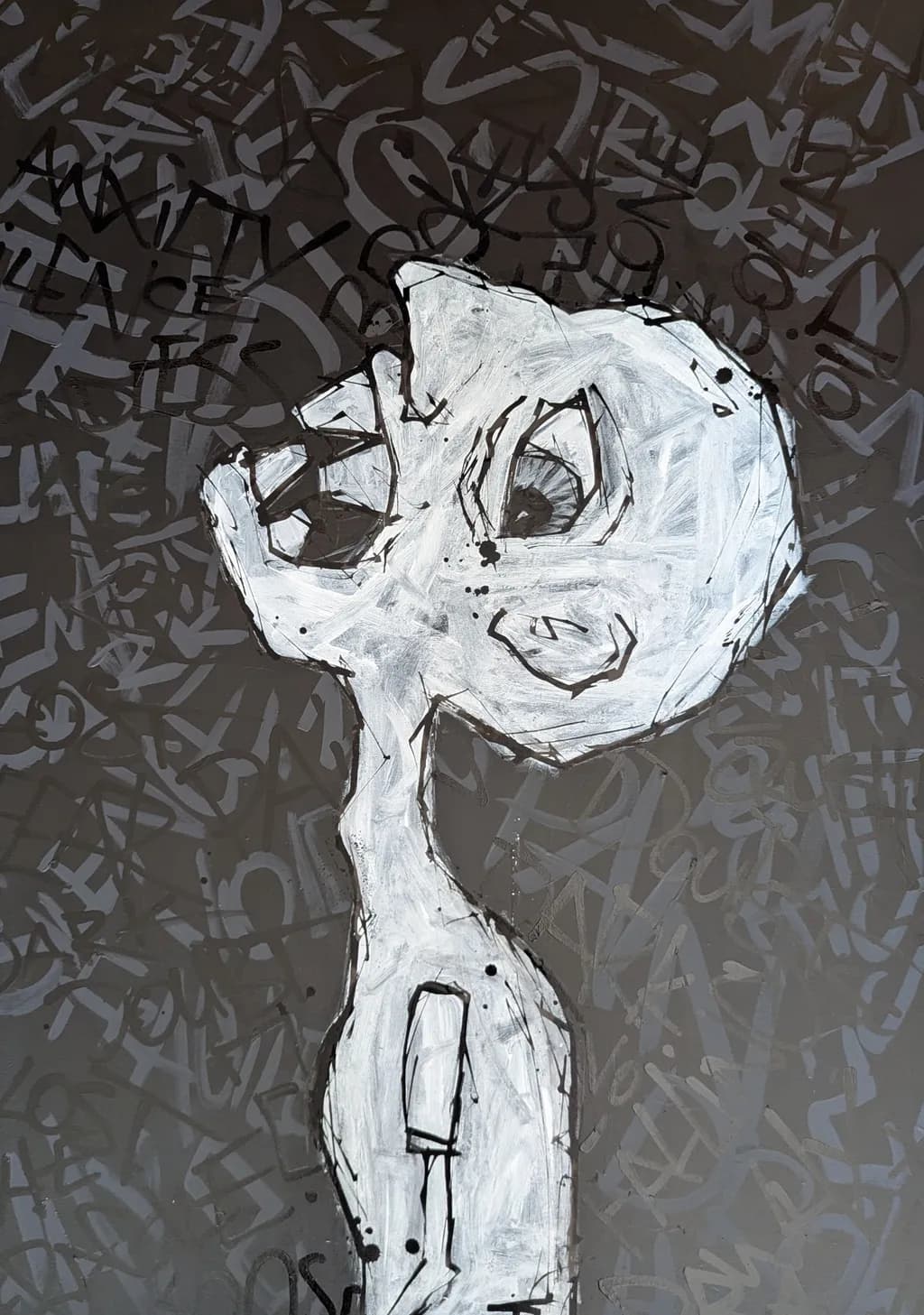Whispers of Silence: A Monochrome Reflection on Expression and Identity