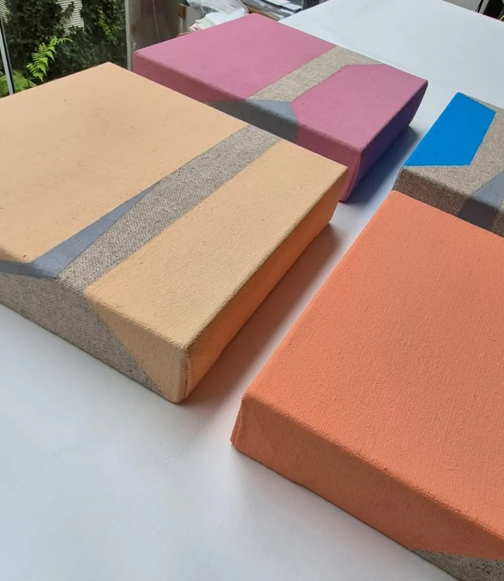 Textured Color Blocks