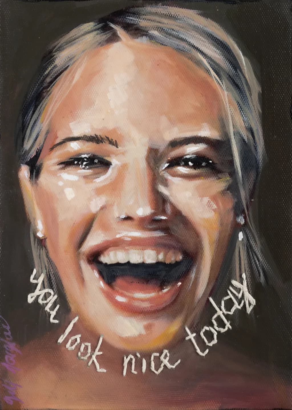Radiant Joy: A Portrait of Happiness and Positivity