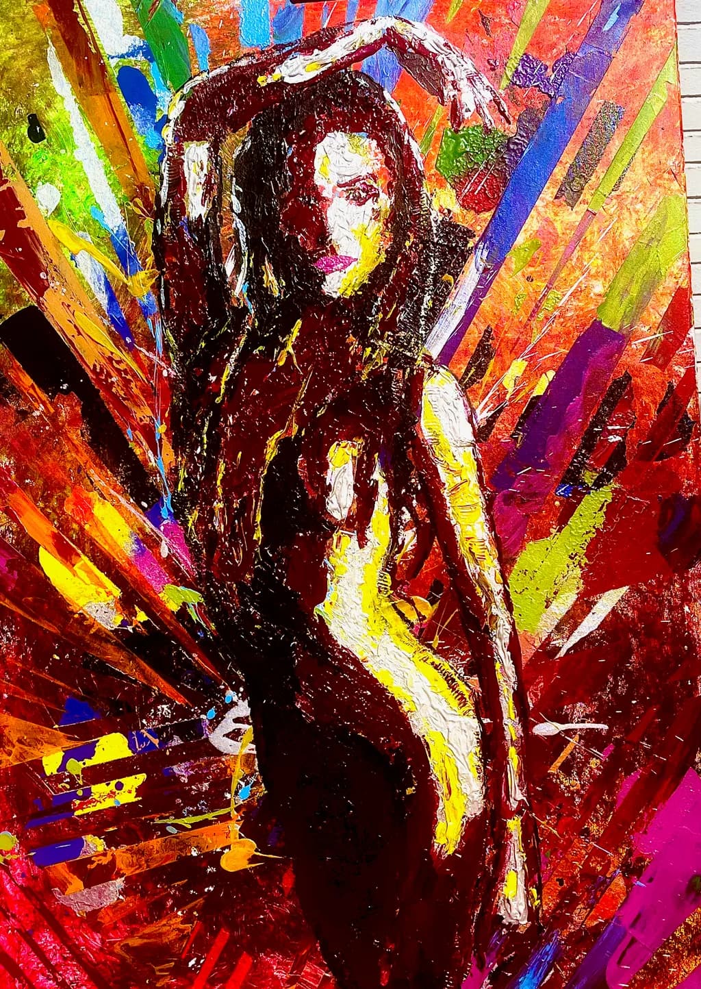Radiant Embrace: A Celebration of Color and Form