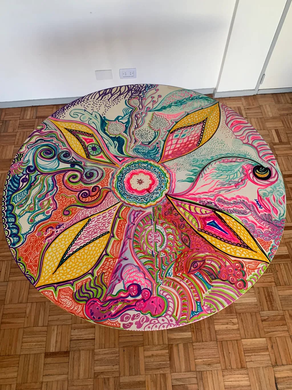 Vibrant Mandala: A Kaleidoscope of Color and Intricate Patterns for Your Space