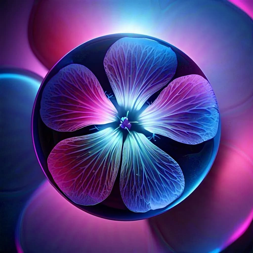Luminous Petal Study......
