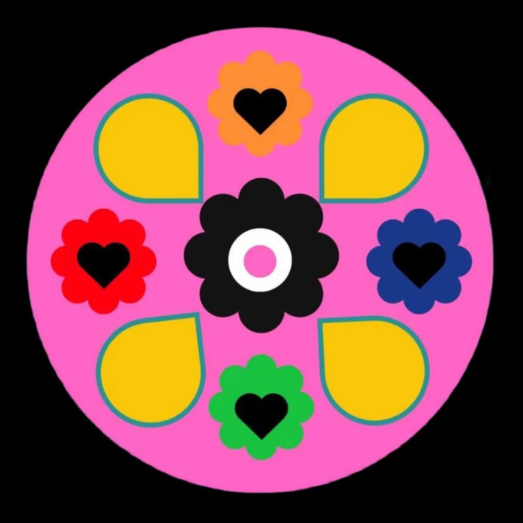 Heart Bloom Circle