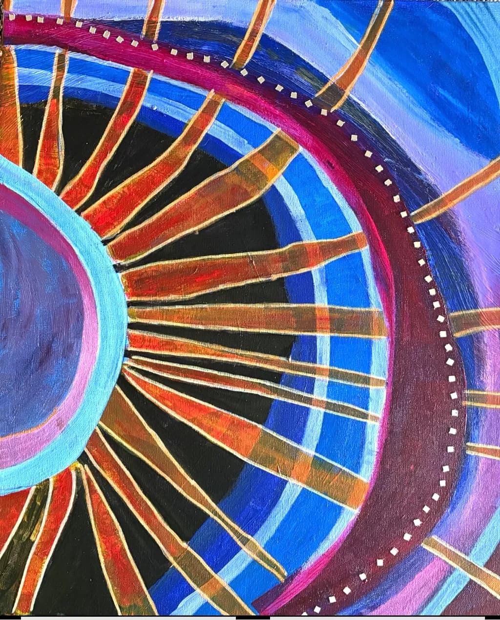 Sun With Glass