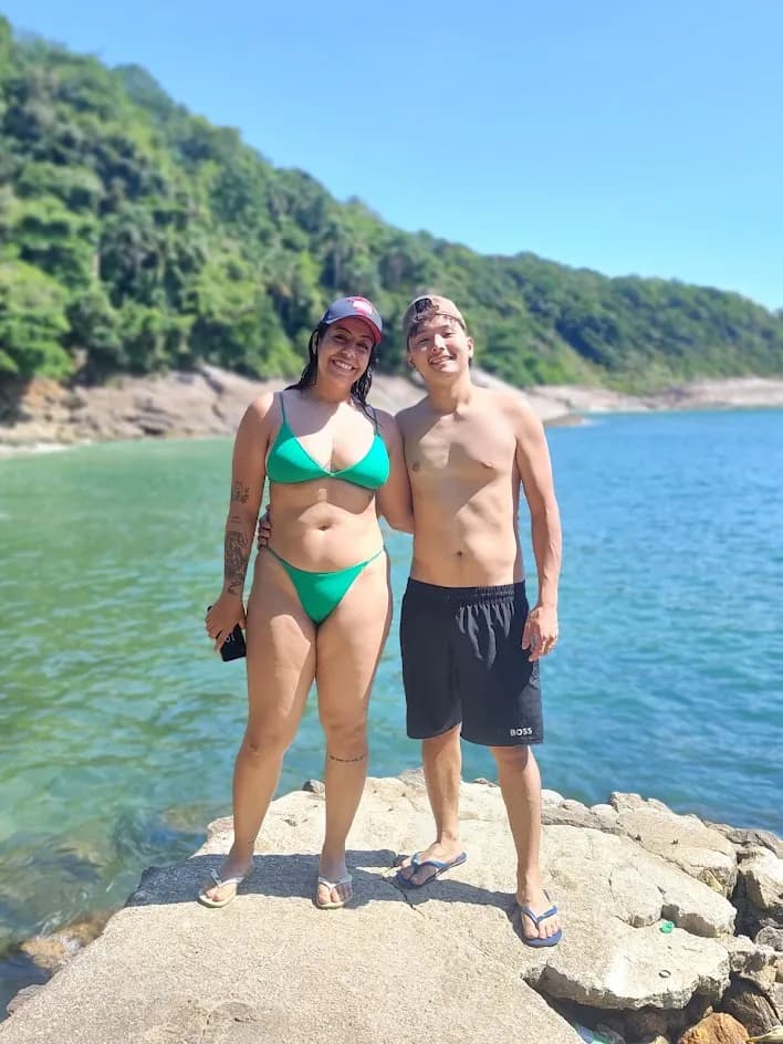 Sun-Kissed Moments: A Joyful Day by the Water's Edge