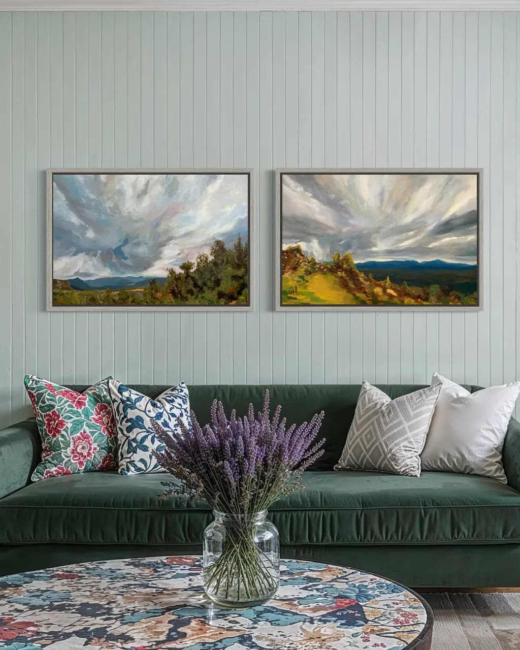 Mountain Landscape Duo