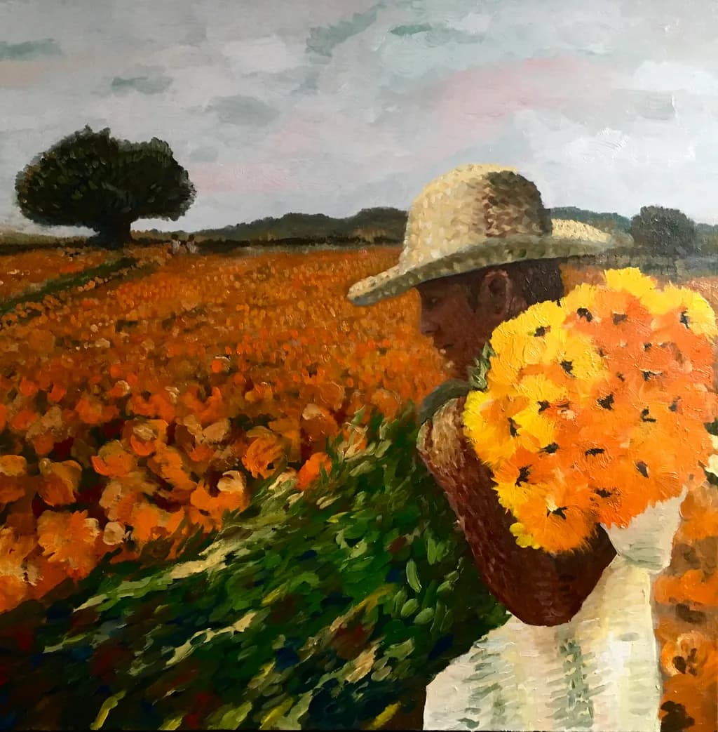 Harvesting Sunshine: A Journey Through Fields of Gold