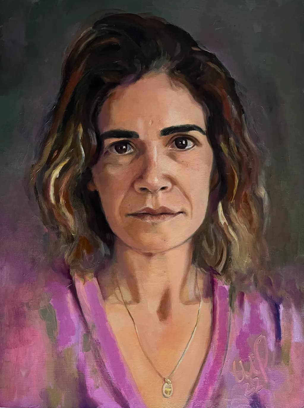 Emotional Resonance: A Portrait of Inner Beauty and Strength