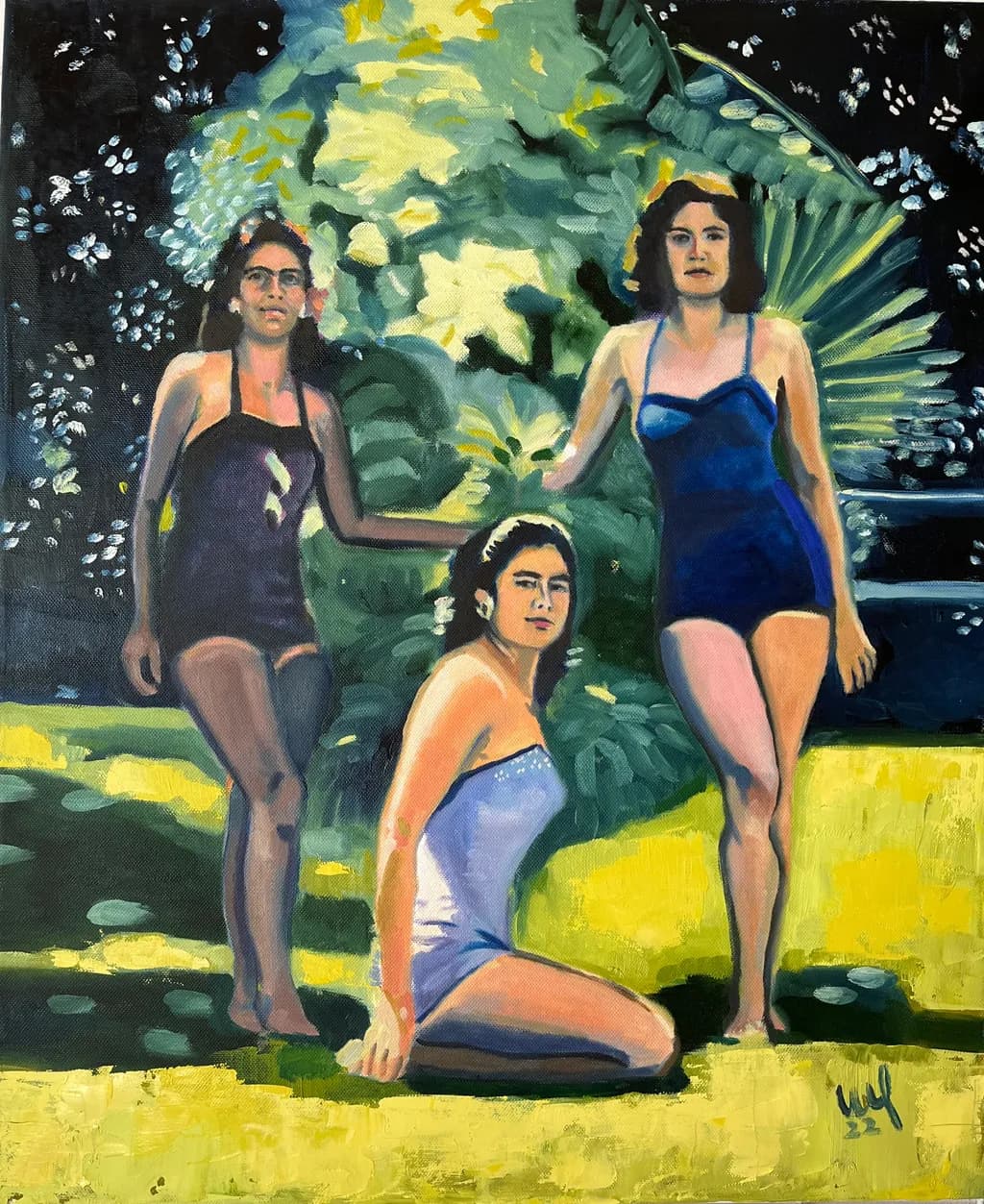Three Shades of Summer: A Celebration of Friendship and Freedom in Vibrant Hues