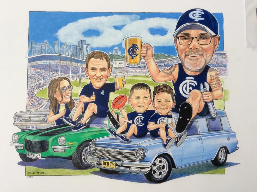 Family Caricature