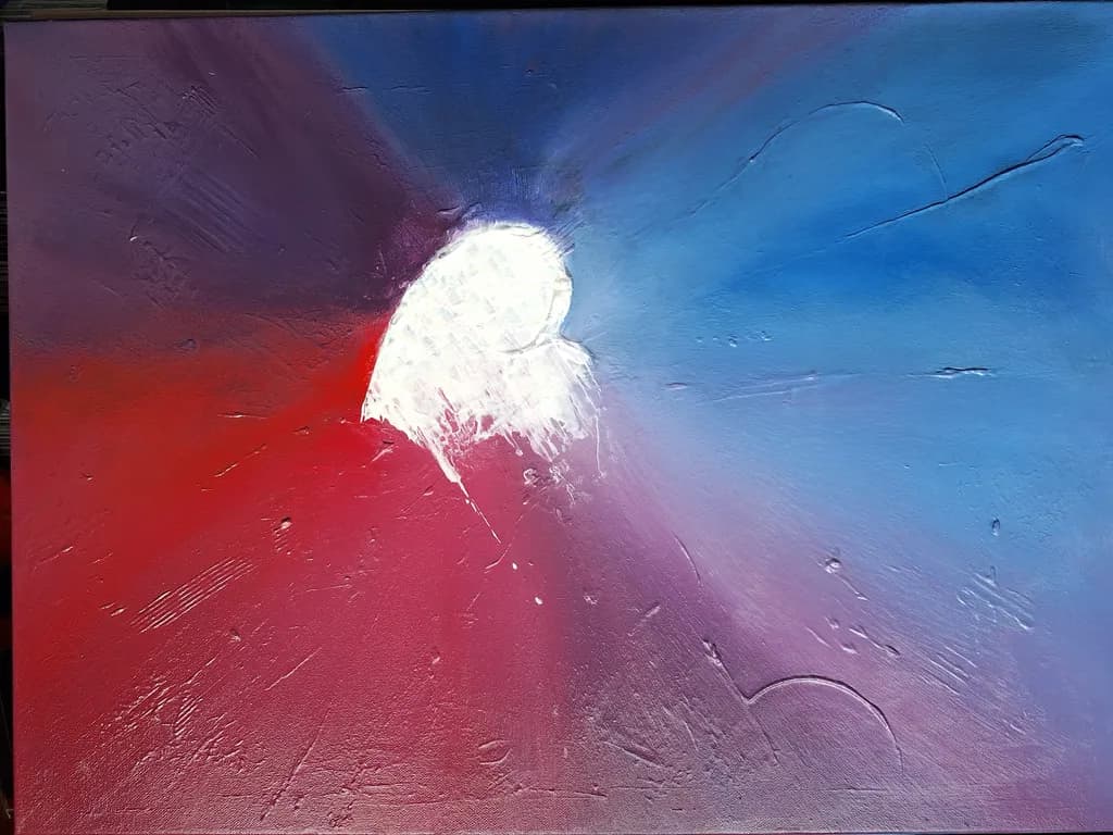 Radiant Heart: A Journey Through Color and Emotion