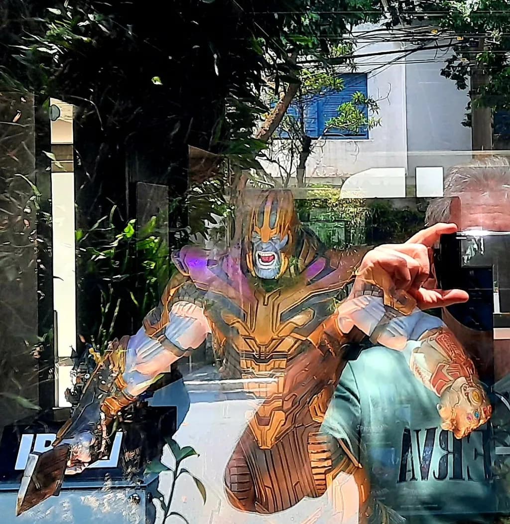 Autorretrato em Vitrine