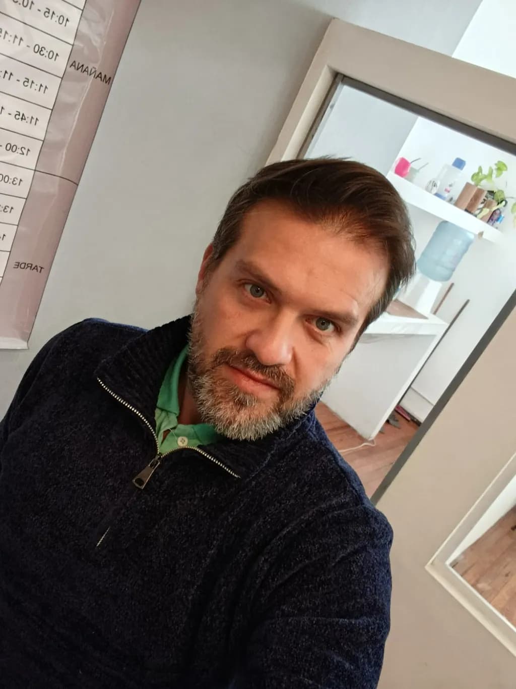 Reflections of a Thoughtful Moment: A Portrait in Casual Elegance