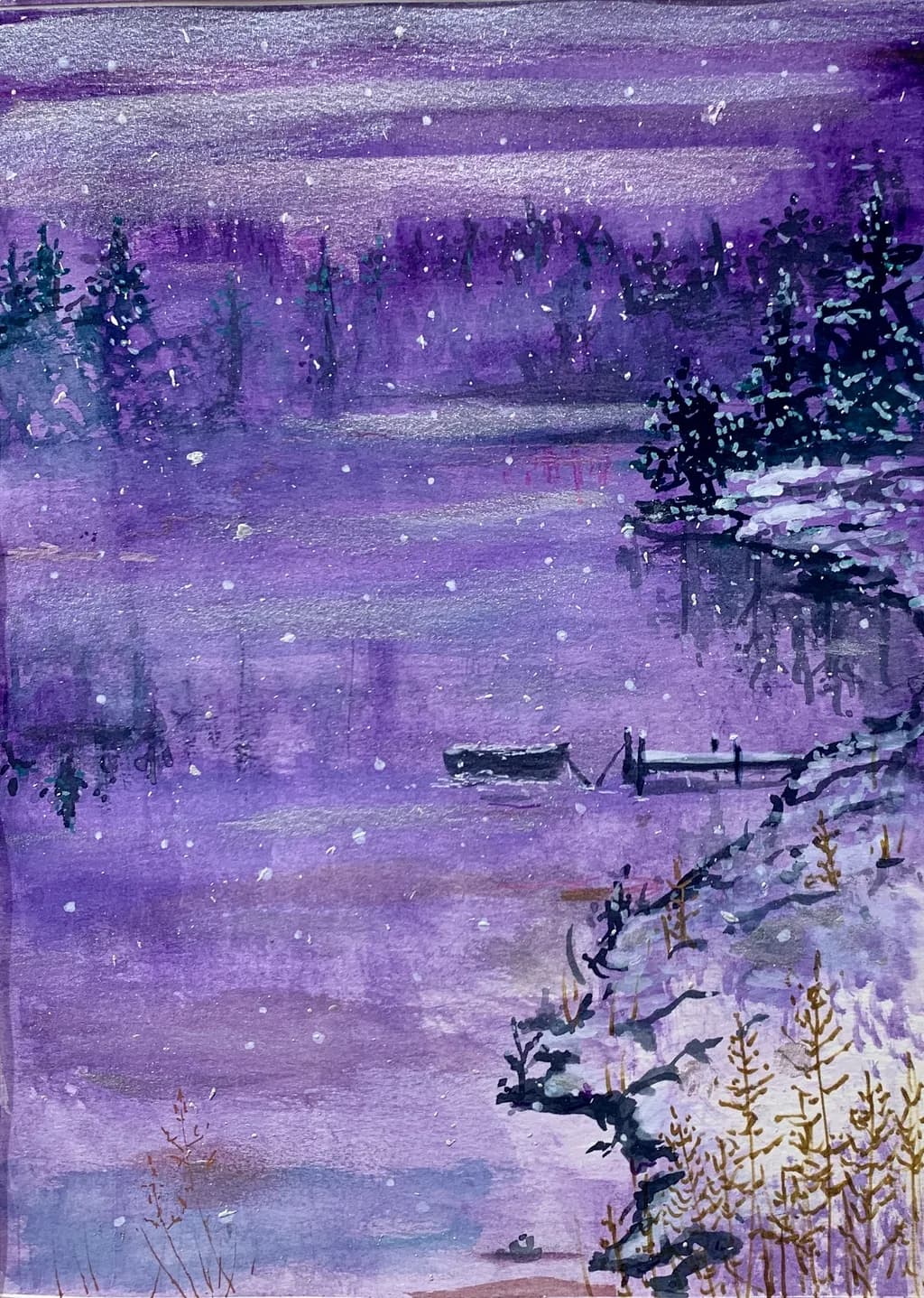 Winter's Reflection
