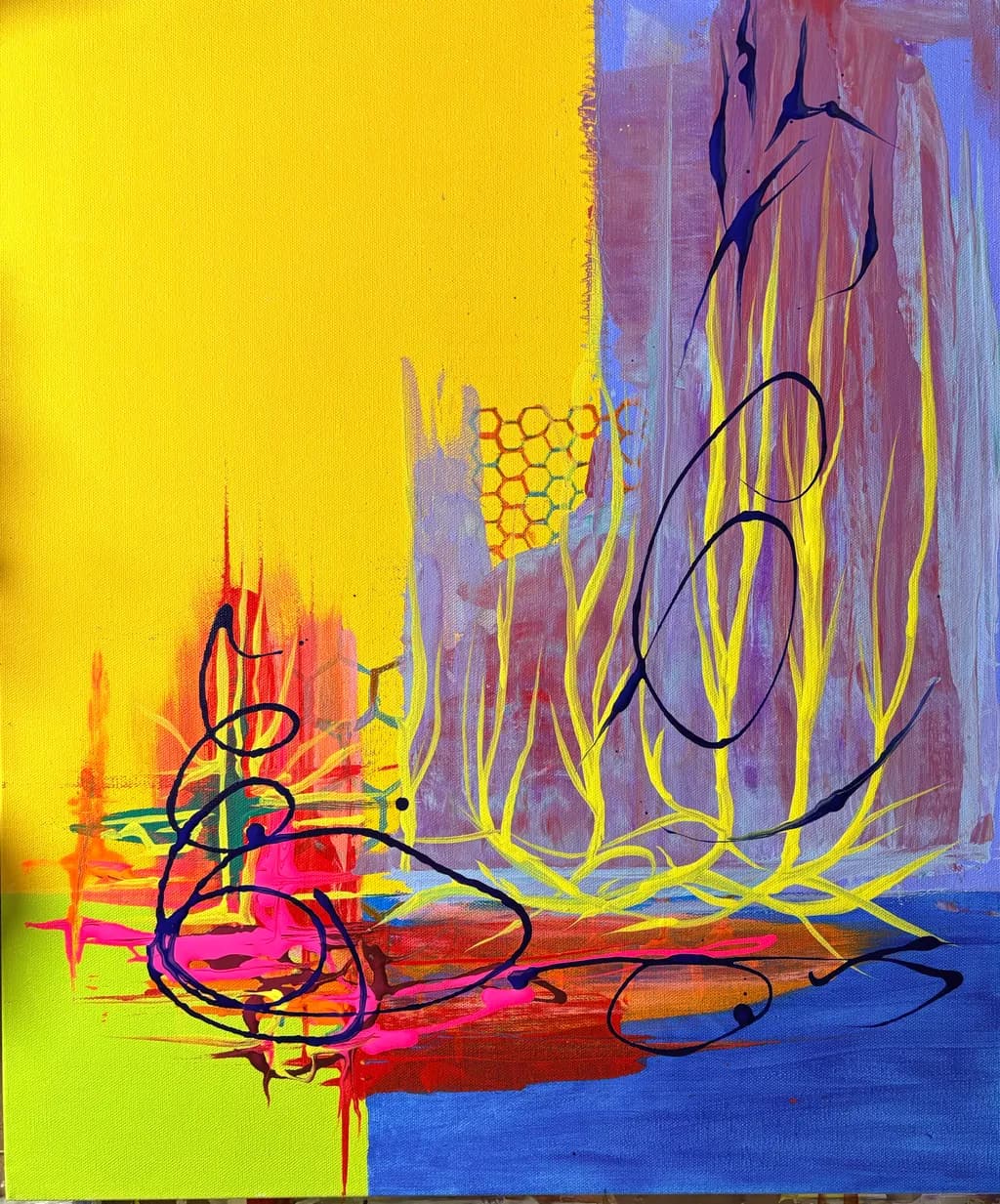 Colorful Abstract Rhythm